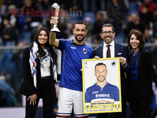 Quagliarella terminó como máximo goleador en Italia, Zapata segundo