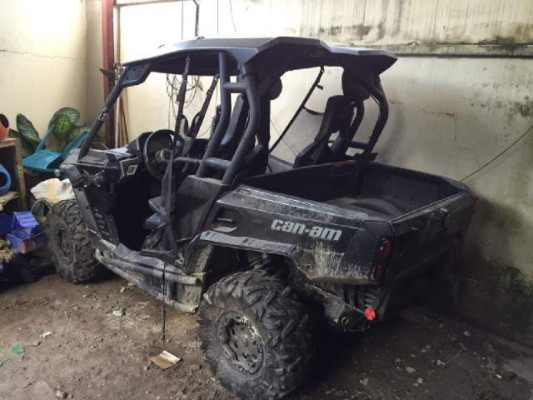 Incautan vivienda y maquinaria pesada en caso de supuesto narcotraficante