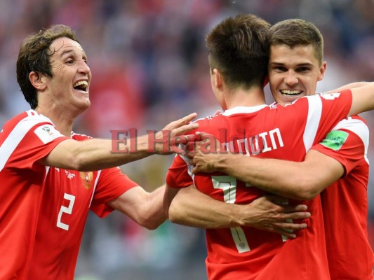 Goleada de Rusia contra Arabia Saudita de 5-0 en la apertura del Mundial