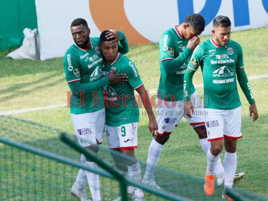 Marathón no pudo con la Real Sociedad de Carlos Tábora