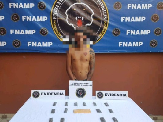 Capturan a un supuesto miembro de la pandilla 18 por extorsión en Choluteca