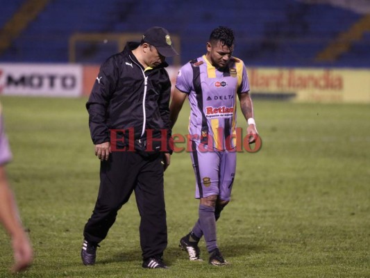 Real España avisa estado de la lesión de Mario Martínez