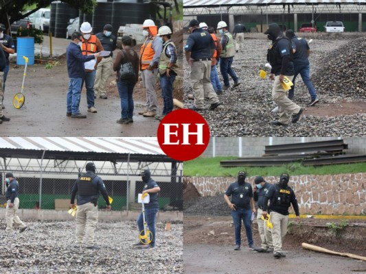 FOTOS: Así fue la inspección de la Atic en predios donde instalarán hospital móvil
