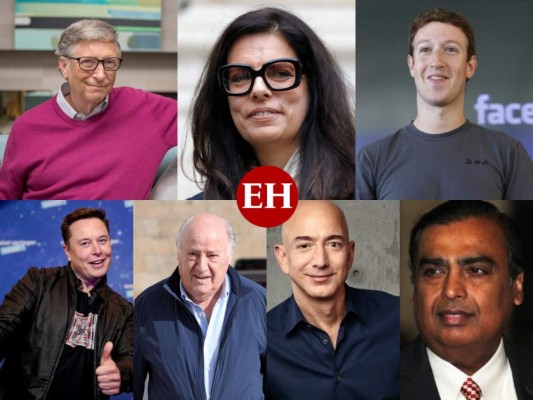 Conoce a las 15 personas más ricas del mundo