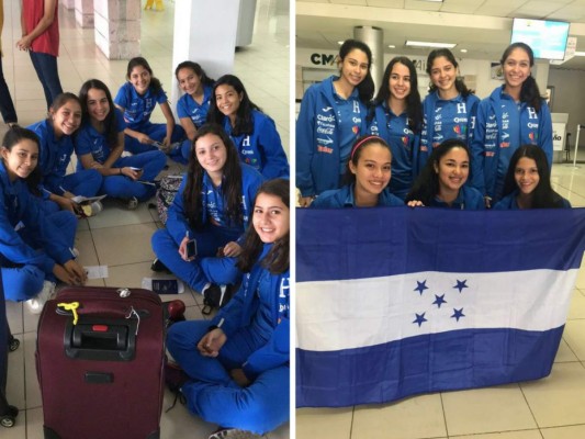 Sub 17 femenina de fútbol de Honduras partió rumbo al centroamericano en Panamá&nbsp;&nbsp;