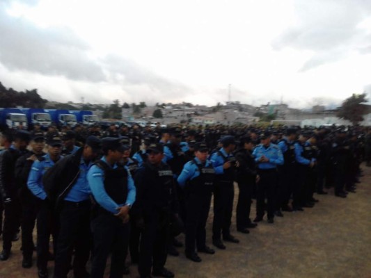 FOTOS: Así ejecutan la 'Operación Confianza' en cuatro departamentos de Honduras