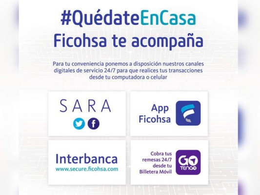 Ficohsa te acompaña cuando más lo necesitas