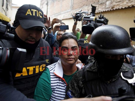 FOTOS: Así fue el traslado de Rosa Elena de Lobo, ex primera dama de Honduras