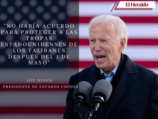 Las frases con las que Joe Biden justificó la retirada de Afganistán