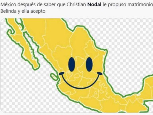 Los memes que desató el compromiso de Christian Nodal y Belinda