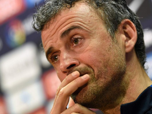 Luis Enrique, 'aliviado' tras anunciar su salida del Barcelona