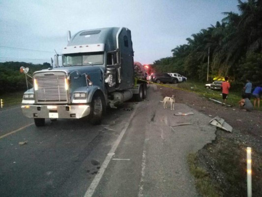 Seis muertos en fatal accidente de tránsito en carretera CA-13