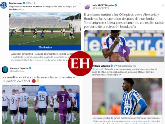 Así reacciona el mundo por los insultos racistas en el partido Honduras-Alemania