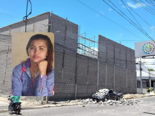 Consternación en sepelio de joven aplastada por muro en Choluteca