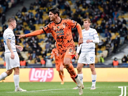 Morata permite un buen arranque de la Juventus en la Champions