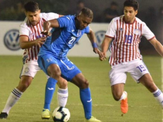 Honduras empata 1-1 con Paraguay en partido amistoso