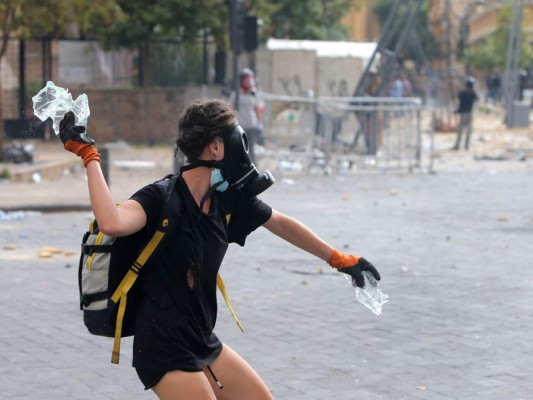 En Imágenes: Ira por corrupción y negligencia en explosión desata protestas en Beirut