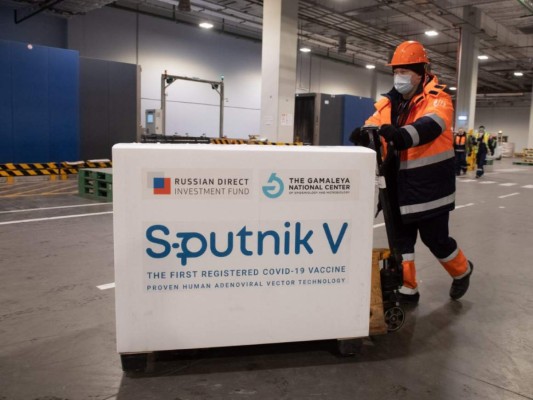 40 mil dosis de la vacuna Sputnik V llegarán el próximo viernes 30 de abril a Honduras  