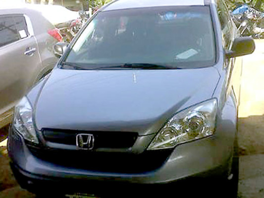 DNIC recupera en Santa Bárbara carro robado en San Pedro Sula