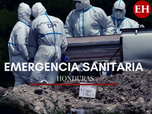 Honduras suma 1,042 nuevos casos de covid-19 y los infectados ya ascienden a 33,835