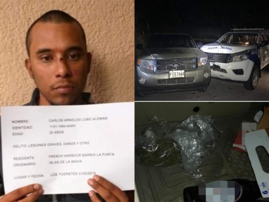 Así fue la captura del hijo del 'Negro' Lobo en Roatán