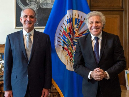 Nasry 'Tito' Asfura se reúne con Luis Almagro en Washington