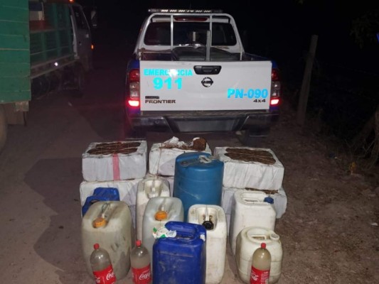 Destruyen laboratorio clandestino de cususa en Comayagua