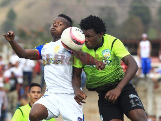 Olimpia ganó 1-3 a Real de Minas en el estadio Marcelo Tinoco y es segundo en la tabla