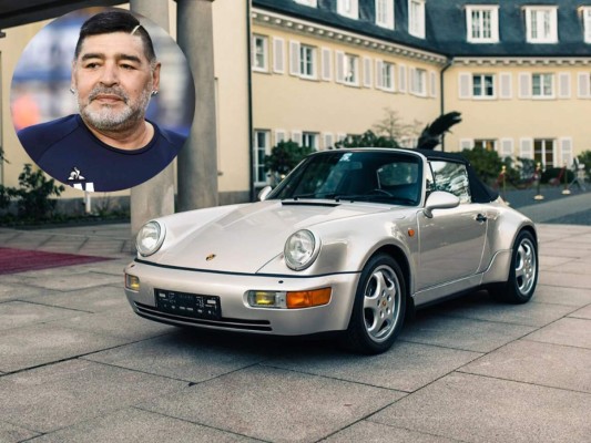 ¿Cuál es precio del Porsche que era de Maradona y que será subastado?  