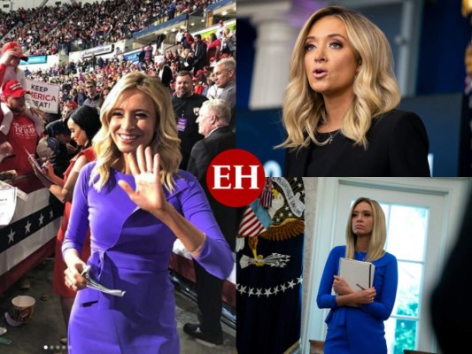 Kayleigh McEnany, la cuarta secretaria de prensa durante la gestión de Donald Trump, es una defensora acérrima del presidente. Conoce más sobre ella en esta galería. Fotos: AFP / AP / Instagram.