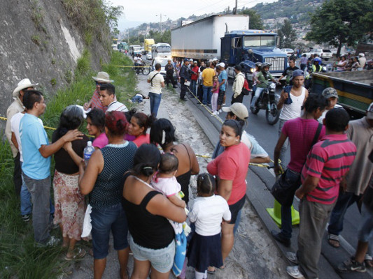 Abatido a tiros muere supuesto asaltante en Tegucigalpa