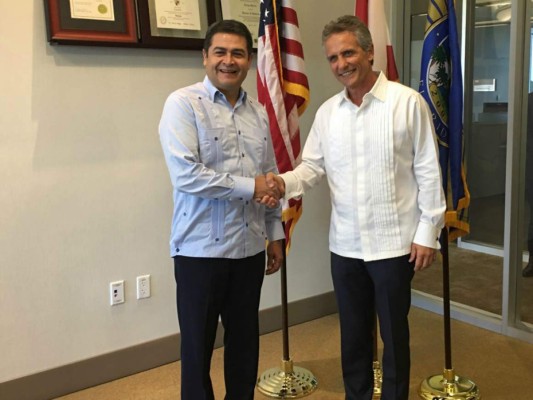 JOH: 'Sería un error distraerme en temas políticos, mi misión es trabajar por Honduras'