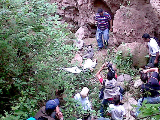 En fondo de abismo encuentran cadáver de un labrador