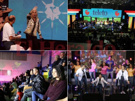 Alegría y donativos: Así es el ambiente en Teletón Honduras 2018