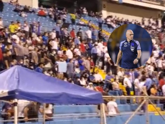 ¡Fuera Coito, fuera Coito! Hondureños abuchean al uruguayo en el Olímpico