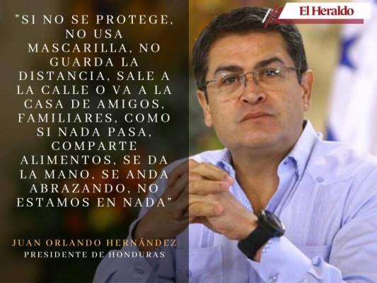 Las frases de JOH sobre el inicio de las brigadas médicas   