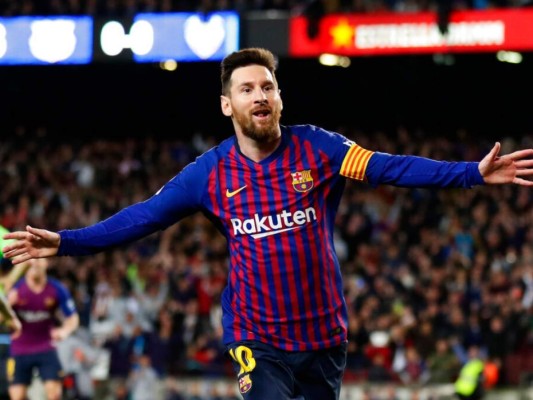 Barcelona grita campeón otra vez de la mano de Lionel Messi