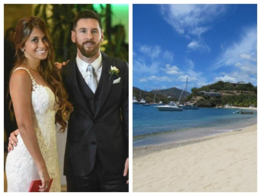 Leo Messi y Antonella Roccuzzo podrían pasar su luna de miel en Isla de Antigua en el Mar Caribe