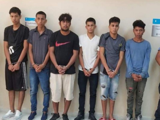 Capturan a supuestos integrantes de 'Los Vatos Locos' en San Pedro Sula