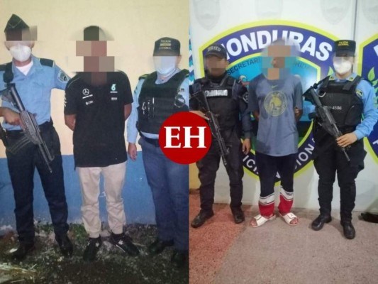 Capturan a dos hombres por robar un vehículo y portar armas
