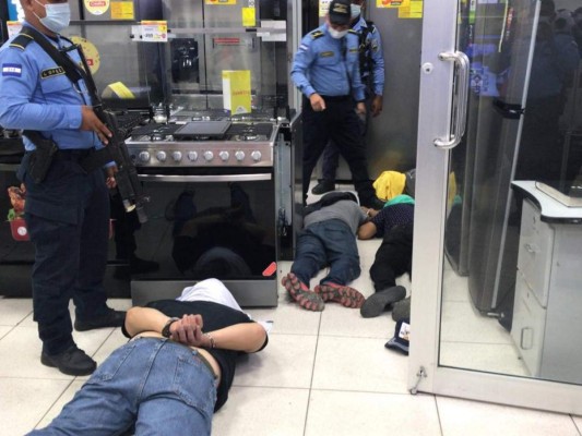 Frustran asalto a tienda comercial en El Progreso, Yoro