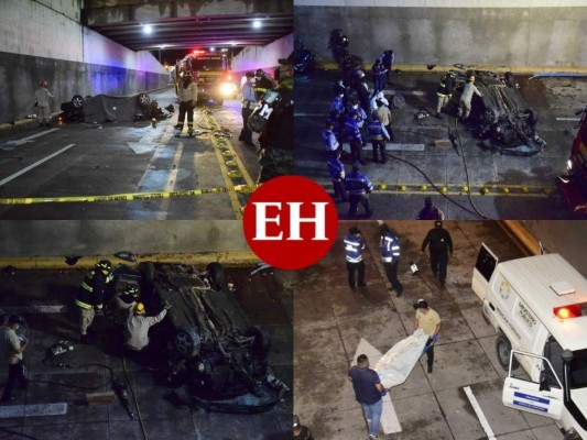 Las fuertes imágenes que dejó el accidente en el bulevar Juan Pablo II