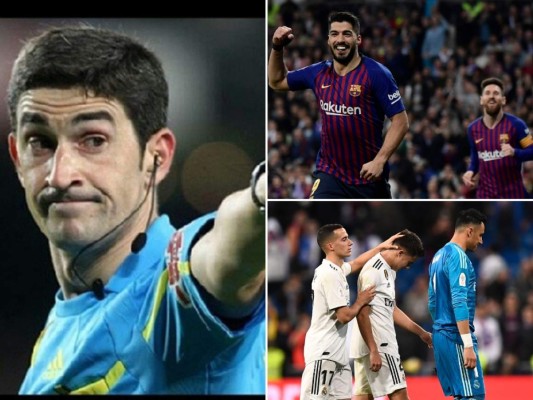 Cambian árbitro que pitará el duelo entre Barcelona y Real Madrid