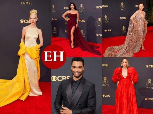 Con alas negras, esmoquin o trajes llamativos: Los mejor vestidos de los Emmy 2021