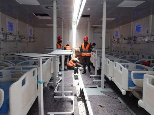 Invest-H: Primera semana de marzo estarán hospitales móviles restantes