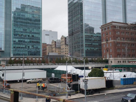 FOTOS: Zona de albergue el 11S es morgue improvisada en Nueva York