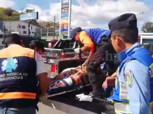 Las primeras imágenes del aparatoso accidente en salida al sur; sin víctimas mortales