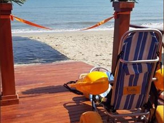 Así es la primera playa inclusiva construida en Honduras