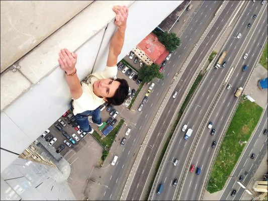 Kirill Oreshkin, el chico ruso de los 'selfies' extremos