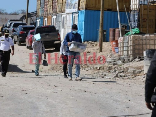 Así se desarrolló la inspección de los 'contenedores casas', proyecto por el que es investigado Ebal Díaz (FOTOS)
